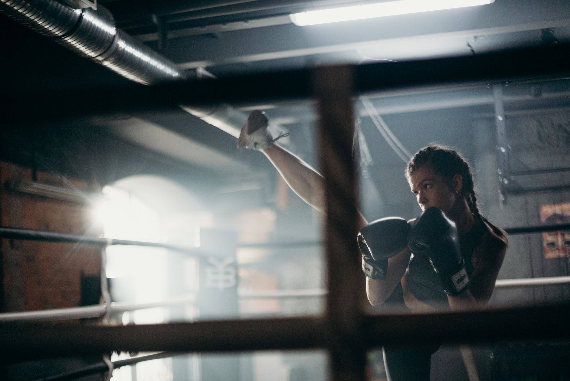 Boxing girl